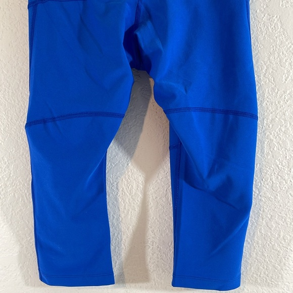 NIKE DRI-FIT Running Capri Royal Blue Size XS NEW - Picture 7 of 11